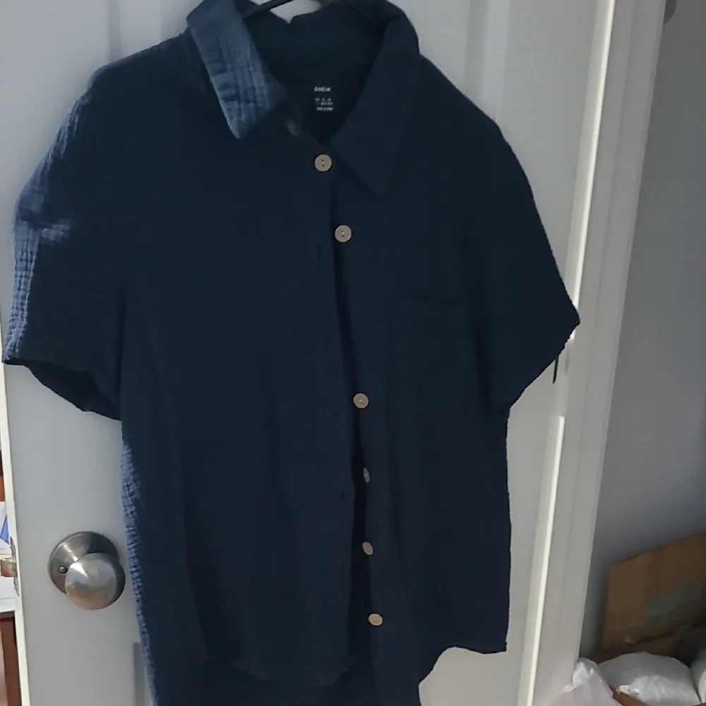 Women's Navy Shirt - Picture 1 of 1